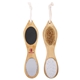 a natural bamboo revive pedicure tool