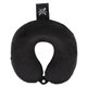 aerial view a black journey travel pillow, image 1 of 2