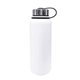 a white 40 oz vacuum insulated water bottle