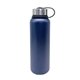 a navy blue 40 oz vacuum insulated water bottle