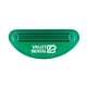 a translucent green toothpaste winder tube squeezer