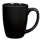 aerial view a black good value(tm) bistro mug color - 12 oz., image 1 of 2