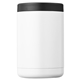 aerial view a white 12 oz 2in1 can holder and tumbler, image 1 of 5