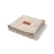 aerial view a oatmeal leeman trellis knit blanket, image 1 of 6