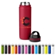 a group of core365 24oz vacuum insulated stainless steel bottle