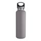 aerial view a graphite 20 oz basecamp tundra bottle with screw top lid, image 1 of 8