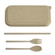 aerial view a natural harvest cutlery set, image 1 of 3