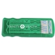 aerial view a translucent green & blue camo/zebra/glitter/bugs bunny™/wonder woman/superman bandage patterns bandage dispenser w / pattern bandages, image 1 of 4