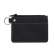 aerial view a black heathered card wallet, image 1 of 7