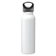 a white safari 20 oz vacuum insulated water bottle