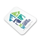 aerial view a white enviro cellulose sponge, full color digital, image 1 of 5