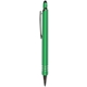 aerial view a green halcyon(r) vortex metal pen / stylus, full color digital, image 1 of 2