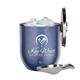 a shimmer blue snowfox(r) ice bucket