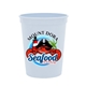 a slate blue cups - on - the - go 16 oz stadium cup with digital imprint