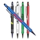 a group of halcyon(r) vortex metal pen / stylus