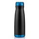 a black/blue 17 oz urban bottle