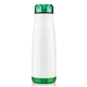 a white/green 17 oz urban bottle
