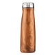 aerial view a woodgrain 17 oz urban bottle, image 1 of 2