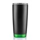 a black/green 20 oz joe 2 tumbler