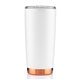 a white/copper 20 oz joe 2 tumbler