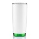 a white/green 20 oz joe 2 tumbler