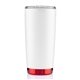 a white/red 20 oz joe 2 tumbler