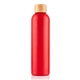 aerial view a red 20 oz soho vacuum insulated bottle, image 1 of 5