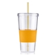a tan 24 oz burpy tumbler