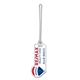 a custom acrylic bag tag w / strap - up to 5 sq inches