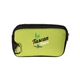 aerial view a lime green accessory pouch - neoprene, image 1 of 4