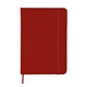 aerial view a red comfort soft cover touch bound journal - 5 x 7, image 1 of 2