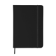 aerial view a black comfort soft cover touch bound journal - 5 x 7, image 1 of 2