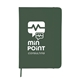 aerial view a hunter green comfort revello soft bound cover touch bound journal - 5 x 7, image 1 of 2