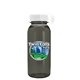 a white lid & smoke bottle cadet - 18 oz tritan(tm) bottle with tethered lid and digital imprint
