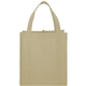 aerial view a cream value grocery tote - 13 x 12, image 1 of 4
