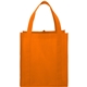 aerial view a orange value grocery tote - 13 x 12, image 1 of 4