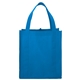 aerial view a process blue value grocery tote - 13 x 12, image 1 of 4