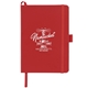 aerial view a red 5 x 7 fsc(r) mix prism notebook, image 1 of 8