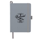 aerial view a gray 5 x 7 fsc(r) mix prism notebook, image 1 of 8