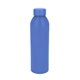 aerial view a blue 22 oz serena aluminum bottle, image 1 of 3