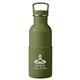aerial view a shiny olive prime line 20oz maya stainless bottle, image 1 of 5