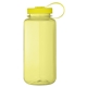 aerial view a safety yellow core365 27oz tritan wide mouth water bottle, image 1 of 3