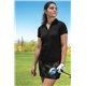 a group of nike womens dri - fit players modern fit polo
