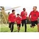 a group of port company(r) performance fleece crewneck sweatshirt