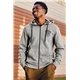 a group of new era(r) french terry full - zip hoodie