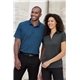 a group of port authority(r) crossover raglan polo