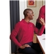 a group of port authority(r) long sleeve core classic pique polo