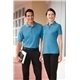 a group of port authority(r) tall stain - release polo