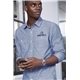 a group of port authority(r) slub chambray shirt