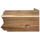 aerial view a wood rock branch(r) origins series pennsylvania state shaped wood serving and cutting board, image 1 of 4